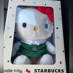 Starbucks x Hello Kitty Plush **New In Box**